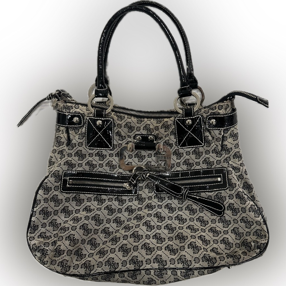 Guess monogram shoulder bag